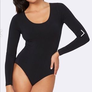 Black Long Sleeve Bodysuit Size S